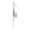 vidaXL Wall-Mounted Coat Rack with Shelf Wall-mounted with Storage with Mirror White Engineered wood