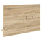 vidaXL Wall-Mounted Coat Rack with Shelf Wall-mounted with Storage with Mirror Sonoma oak Engineered wood