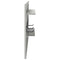 vidaXL Wall-Mounted Coat Rack with Shelf Concrete grey Engineered wood