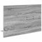 vidaXL Wall-Mounted Coat Rack with Shelf Wall-mounted with Storage with Mirror Grey sonoma Engineered wood