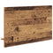 vidaXL Wall-Mounted Coat Rack with Shelf Wall-mounted with Storage with Mirror Old wood Engineered wood