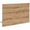 vidaXL Wall-Mounted Coat Rack with Shelf Wall-mounted with Storage with Mirror Artisan oak Engineered wood