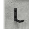 vidaXL Wall-Mounted Coat Rack with Shelf Concrete grey Engineered wood