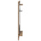 vidaXL Wall-Mounted Coat Rack with Shelf Wall-mounted with Storage with Mirror Old wood Engineered wood