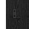 vidaXL Wall-Mounted Coat Rack Wall-mounted with Storage with Mirror Black oak Engineered wood