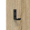 vidaXL Wall-Mounted Coat Rack Wall-mounted with Storage with Mirror Sonoma oak Engineered wood