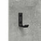 vidaXL Wall-Mounted Coat Rack Concrete grey Engineered wood