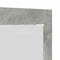 vidaXL Wall-Mounted Coat Rack Concrete grey Engineered wood