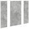 vidaXL Wall-Mounted Coat Rack Concrete grey Engineered wood