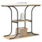 vidaXL Console Table Sonoma oak 101 x 35 x 80.5 cm Engineered wood