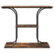 vidaXL Console Table Smoked oak 101 x 35 x 80.5 cm Engineered wood