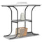 vidaXL Console Table Grey sonoma 101 x 35 x 80.5 cm Engineered wood