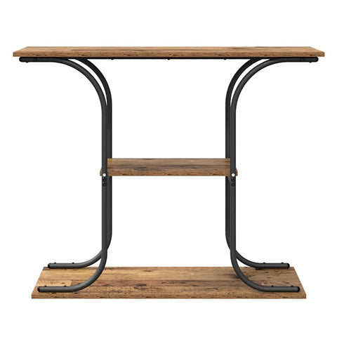 vidaXL Console Table Old wood 101 x 35 x 80.5 cm Engineered wood