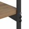 vidaXL Console Table Artisan oak 101 x 35 x 80.5 cm Engineered wood