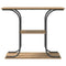 vidaXL Console Table Artisan oak 101 x 35 x 80.5 cm Engineered wood