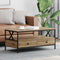 vidaXL Coffee Table Artisan oak 100 x 51 x 45 cm Engineered wood