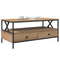 vidaXL Coffee Table Artisan oak 100 x 51 x 45 cm Engineered wood