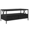 vidaXL Coffee Table Black oak 100 x 51 x 45 cm Engineered wood