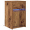 vidaXL Bedside Cabinet Old wood 38 x 34 x 61 cm Particle board