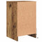 vidaXL Bedside Cabinet Old wood 38 x 34 x 61 cm Particle board