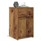 vidaXL Bedside Cabinet Old wood 38 x 34 x 61 cm Particle board
