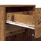 vidaXL Bedside Cabinet 2 pcs Old wood 38 x 34 x 61 cm Particle board