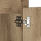 vidaXL Bedside Cabinet Artisan oak 38 x 34 x 61 cm Particle board