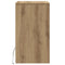 vidaXL Bedside Cabinet with Drawer 2 pcs Artisan oak 38 x 34 x 61 cm