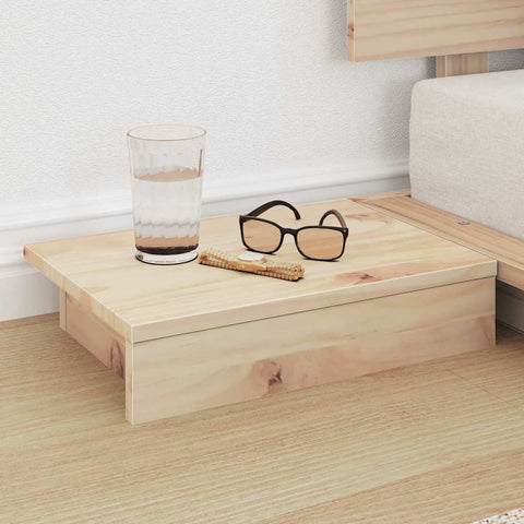 vidaXL Bed Frame Brown 100 x 200 cm Wood