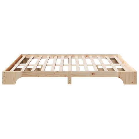 vidaXL Bed Frame Solid Pine Wood 180 x 200 cm Solid pine wood