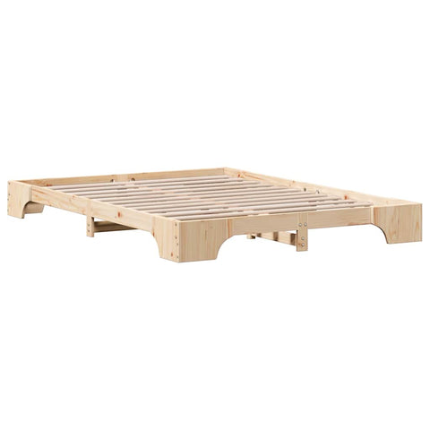 vidaXL Bed Frame Solid Pine Wood 160 x 200 cm Solid pine wood
