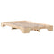 vidaXL Bed Frame Solid Pine Wood 135 x 190 cm Solid pine wood