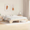 vidaXL Bed Frame Solid Pine Wood 200 x 200 cm Solid pine wood