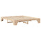 vidaXL Bed Frame Solid Pine Wood 200 x 200 cm Solid pine wood