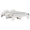 vidaXL Bed Frame White 160 x 200 cm Solid pine wood