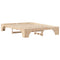 vidaXL Bed Frame Solid Pine Wood 140 x 200 cm Solid pine wood