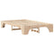 vidaXL Bed Frame Solid Pine Wood 120 x 200 cm Solid pine wood