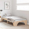 vidaXL Bed Frame Solid Pine Wood 90 x 190 cm Solid pine wood