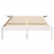 vidaXL Bed Frame with Bedside Tables White 140 x 190 cm White