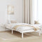 vidaXL Bed Frame with Bedside Tables White 100 x 200 cm White
