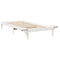 vidaXL Bed Frame with Bedside Tables White 100 x 200 cm White