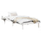 vidaXL Bed Frame with Bedside Tables White 80 x 200 cm White