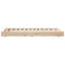 vidaXL Bed Frame Natural Solid Pine Wood 90 x 200 cm Portable