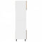 vidaXL Microwave Cabinet Lyon Smoked Oak 60x57x207 cm Engineered Wood