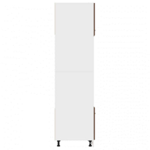vidaXL Microwave Cabinet Lyon Brown Oak 60x57x207 cm Engineered Wood