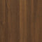 vidaXL Microwave Cabinet Lyon Brown Oak 60x57x207 cm Engineered Wood