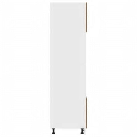 vidaXL Microwave Cabinet Lyon Old Wood 60x57x207 cm Engineered Wood