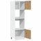 vidaXL Microwave Cabinet Lyon Artisan Oak 60x57x207 cm Engineered Wood