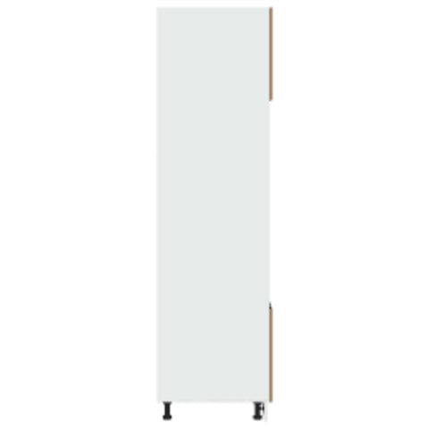 vidaXL Microwave Cabinet Lyon Artisan Oak 60x57x207 cm Engineered Wood
