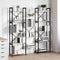 vidaXL Bookshelf Sonoma oak 156 x 25 x 167.5 cm Engineered wood